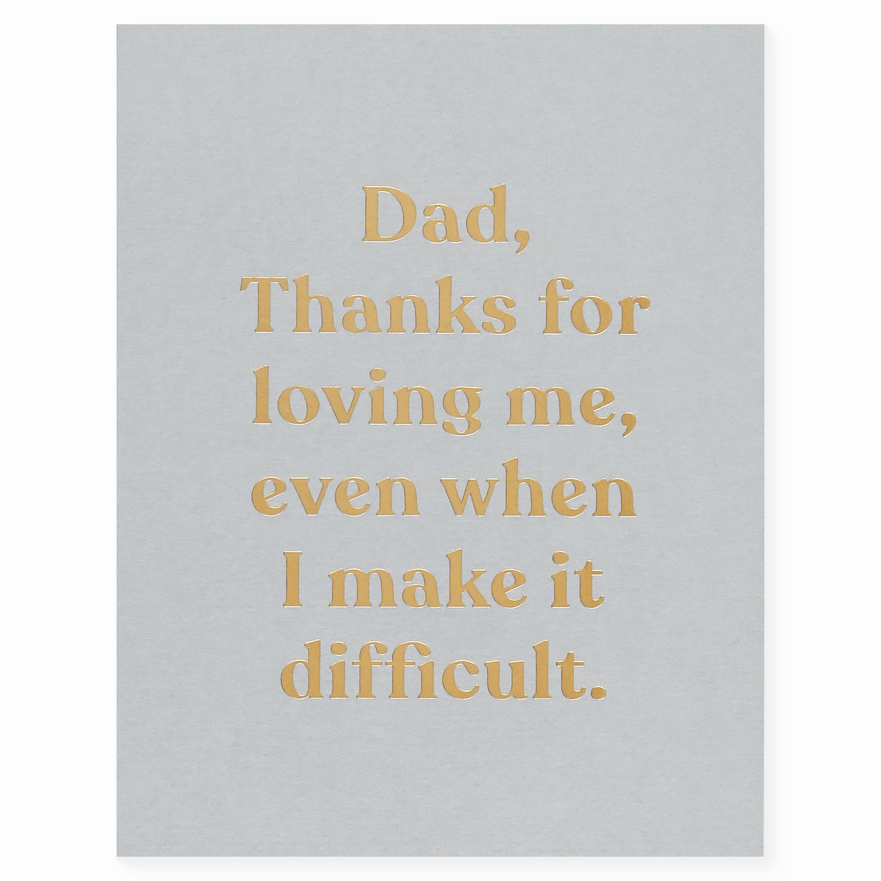 The Social Type Loving Dad Father's Day Card 