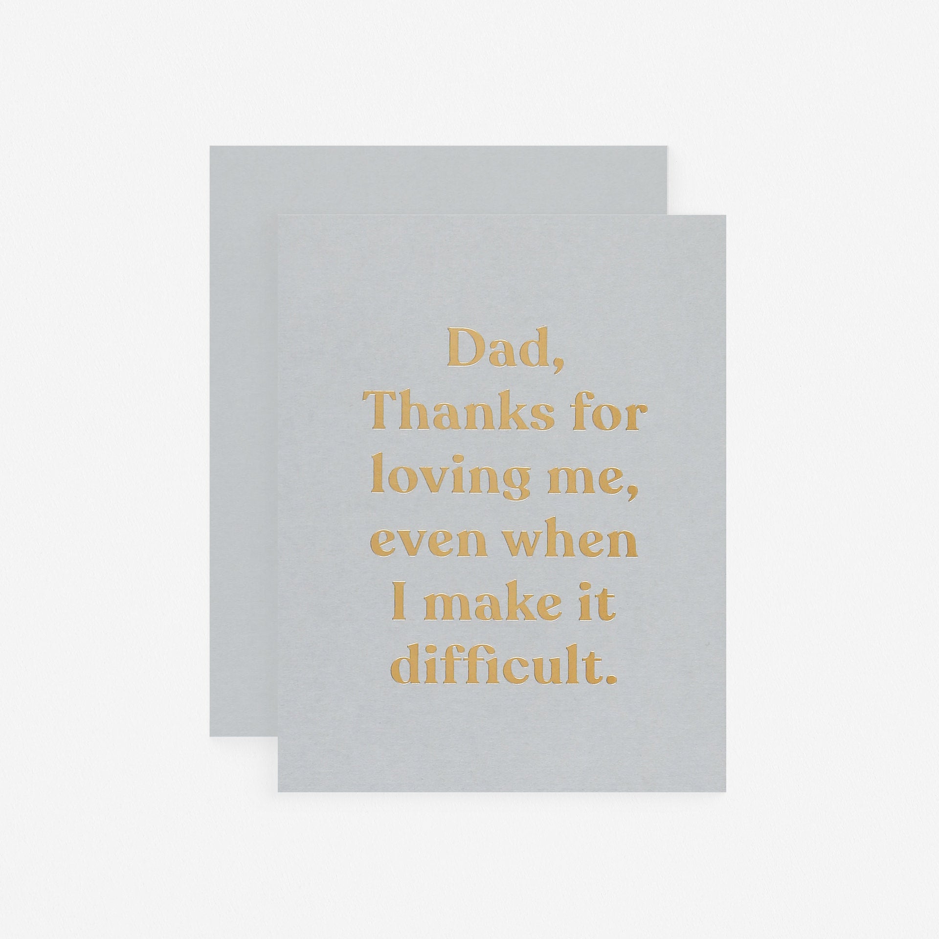 The Social Type Loving Dad Father's Day Card 