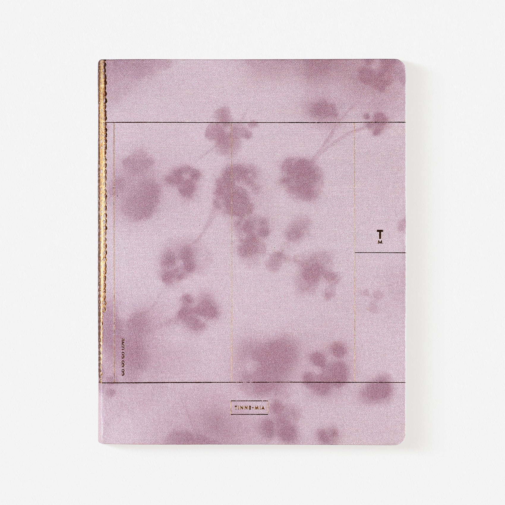 Tinne + Mia Fleur De Brume Linen  Notebook Lined/Dot Grid 