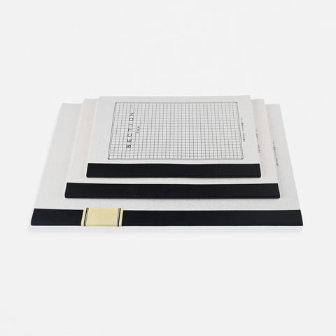 Tsubame Section Grid Notebook | A5, B5 Or A4