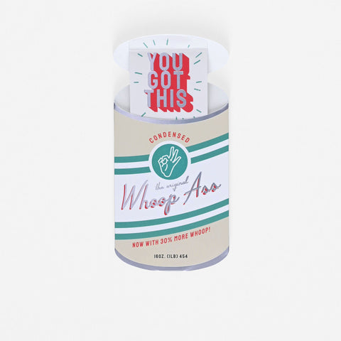 UWP Luxe Whoop Ass Greeting Card