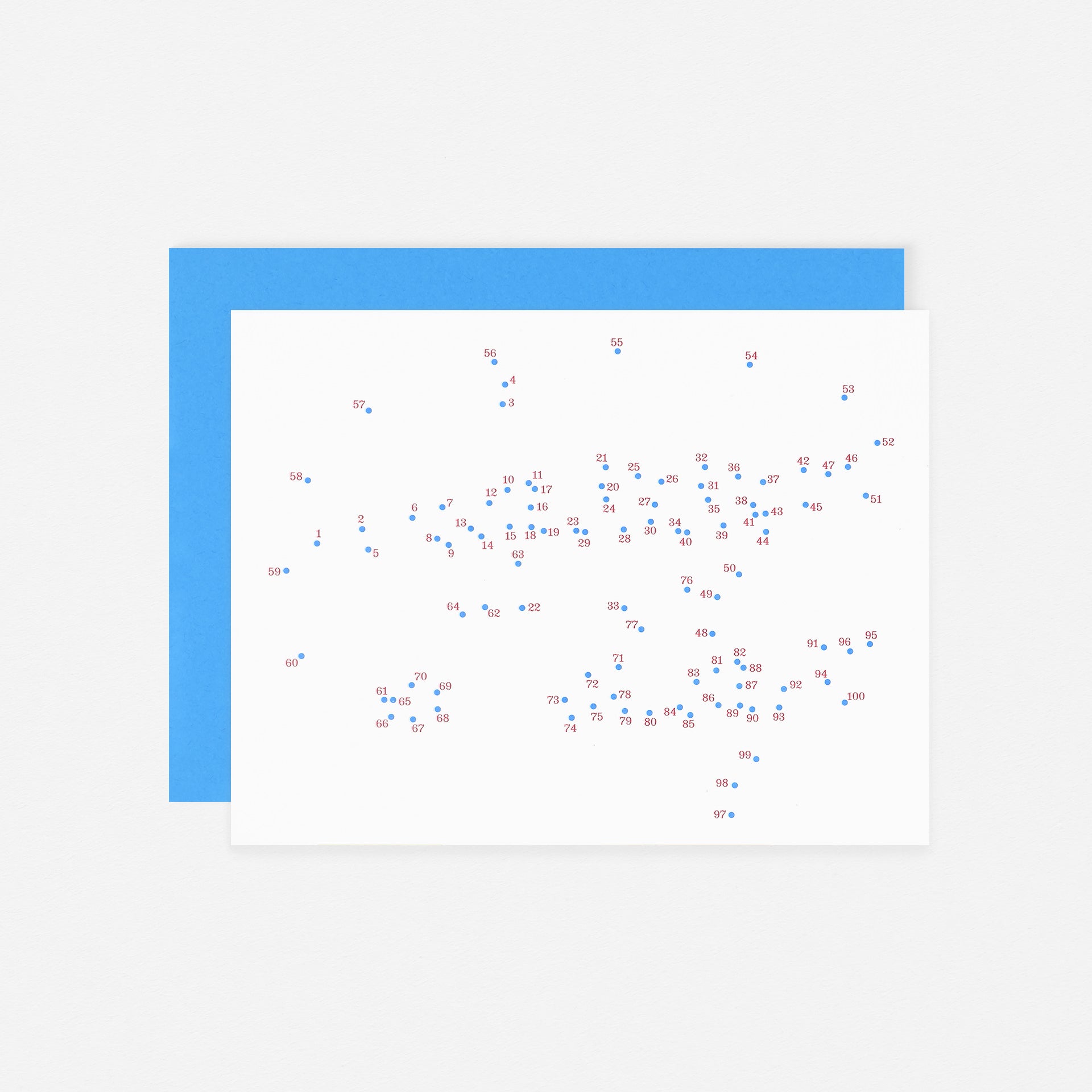 Warren Tales Connect the Dots Happy B-Day Birthday Card 