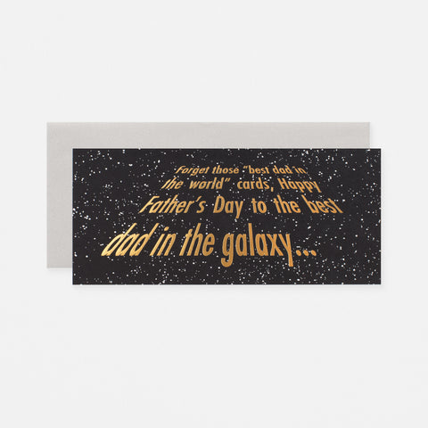 Wild Ink Press Galaxy Dad Father's Day Card