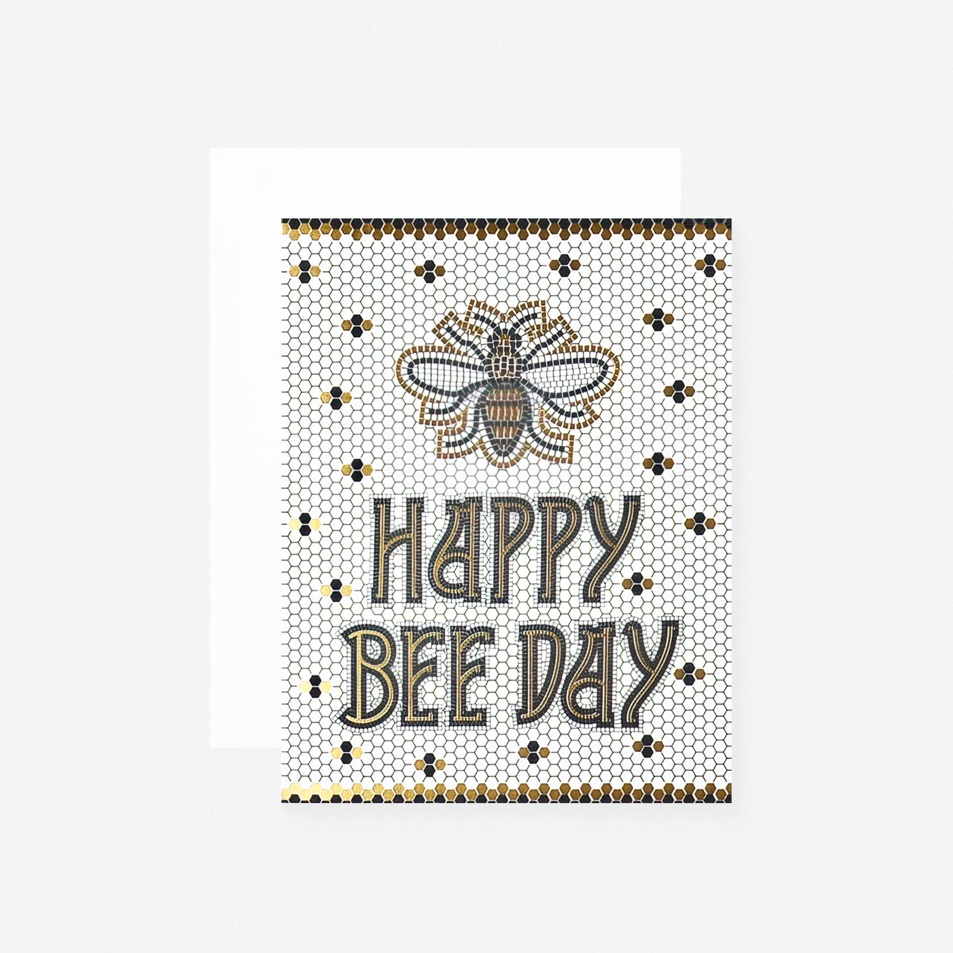 Wild Ink Press Bee Day Tile Birthday Card 