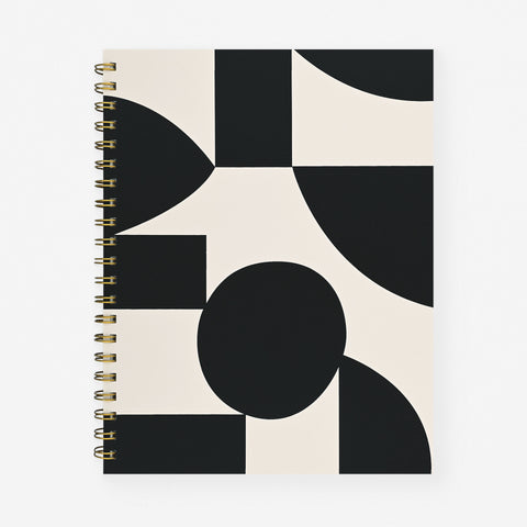 Contrast Geometry Large Sketchbook