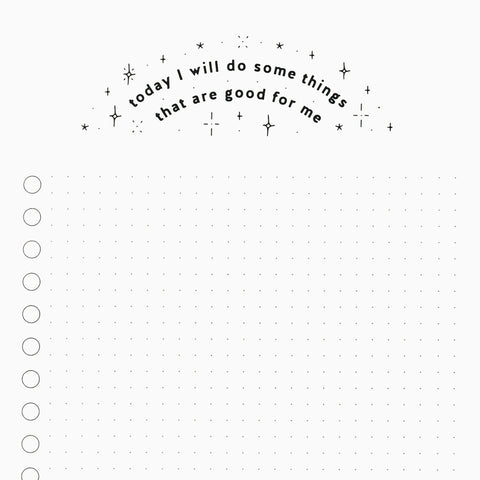 Worthwhile Paper Self Care Notepad