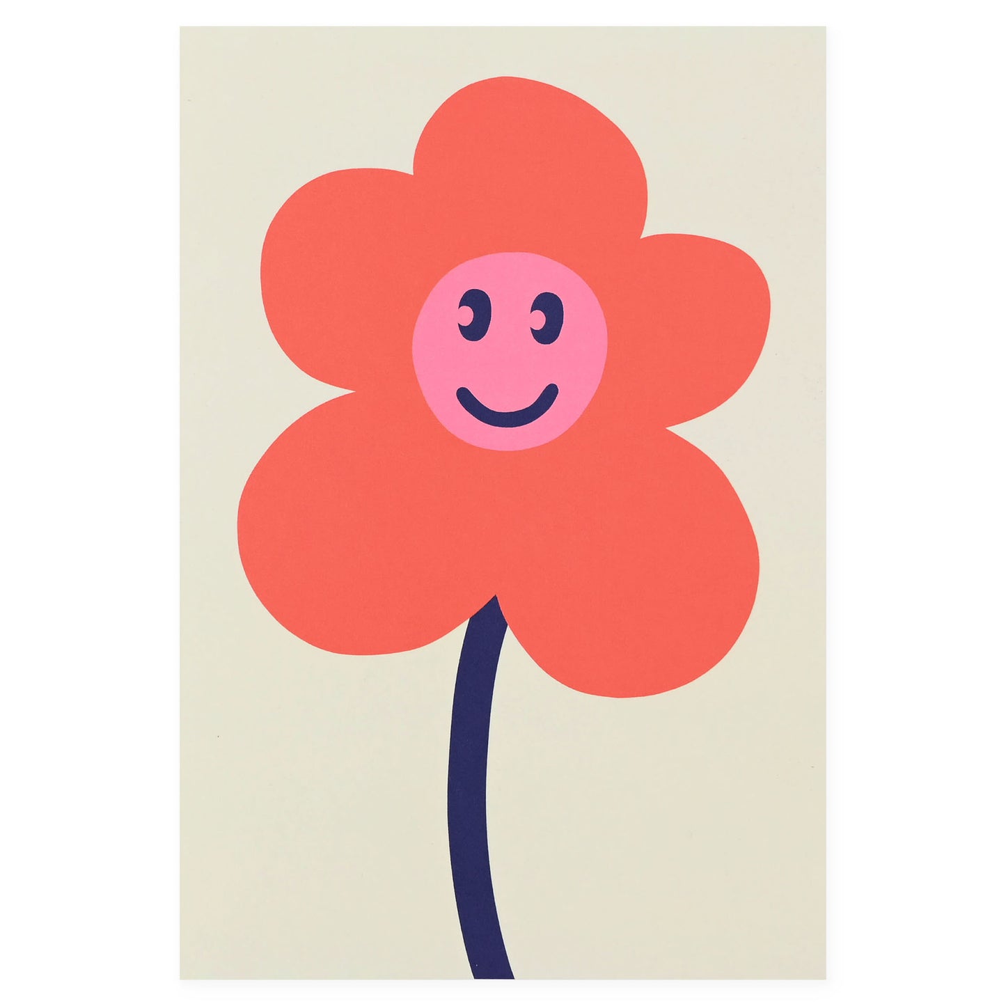 Wrap Happy Flower Art Card 