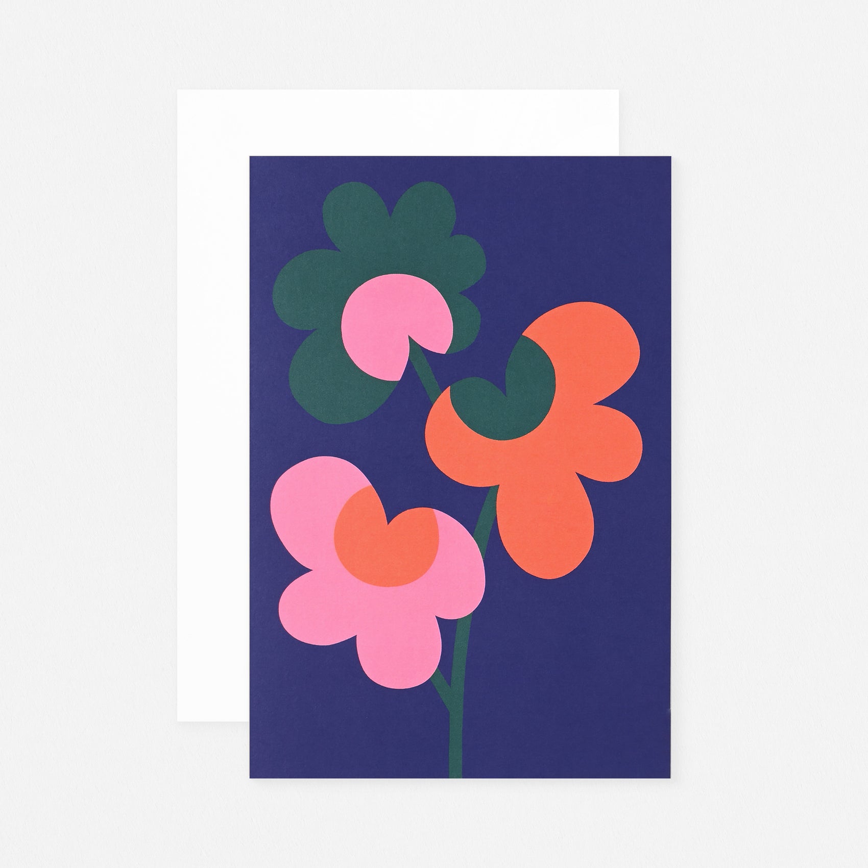 Wrap Flower Trio Art Card 