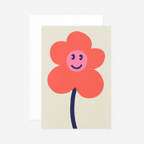 Wrap Happy Flower Art Card 