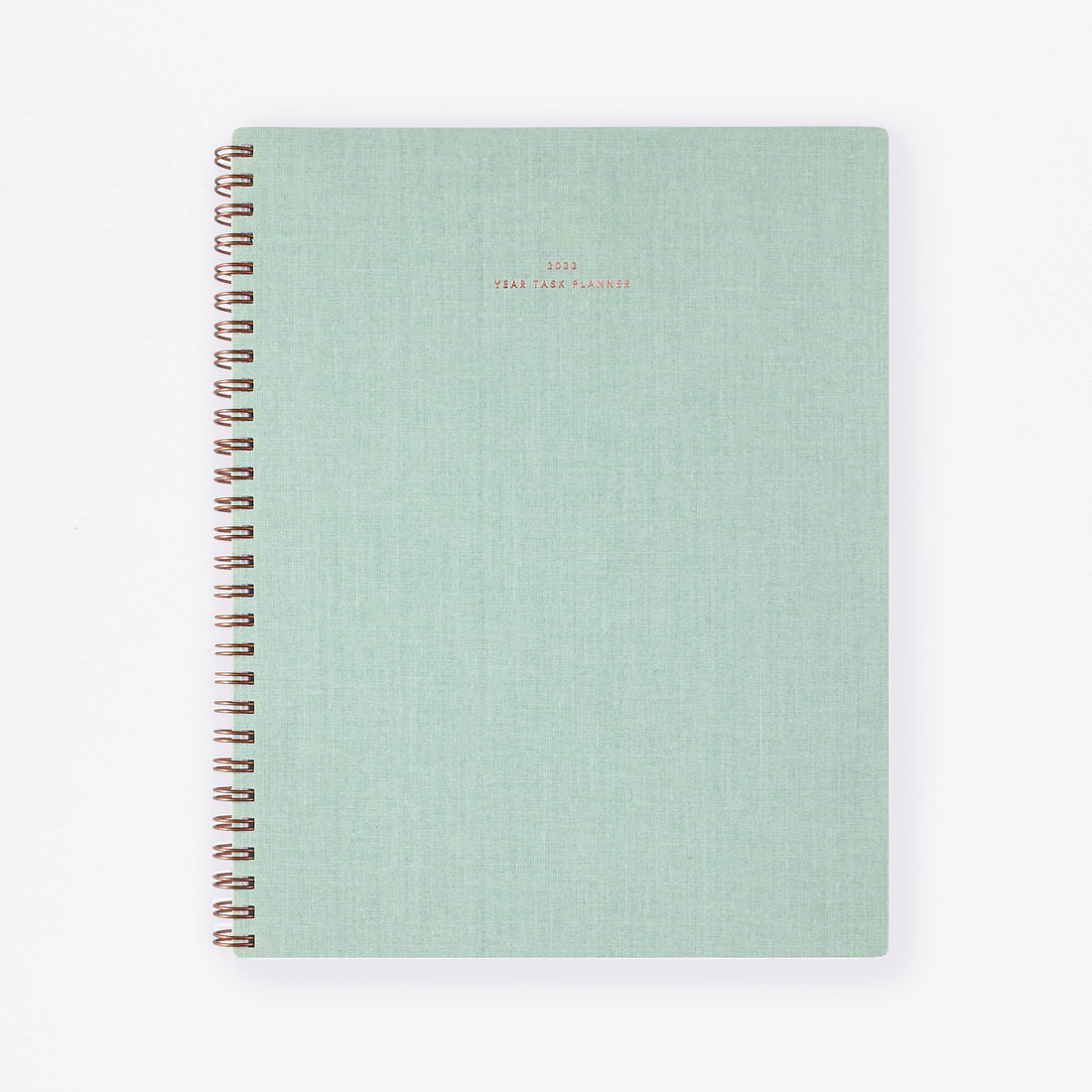 Appointed 2023 Year Task Planner | Mineral Green, Charcoal Gray, Lavender Gray, Fern Green Or Oxford Blue Mineral Green