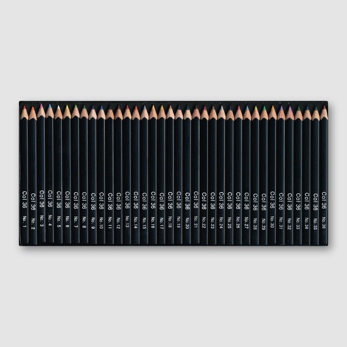 Camel Pencil Co. Camel 36 Color Half Size Pencils Set 