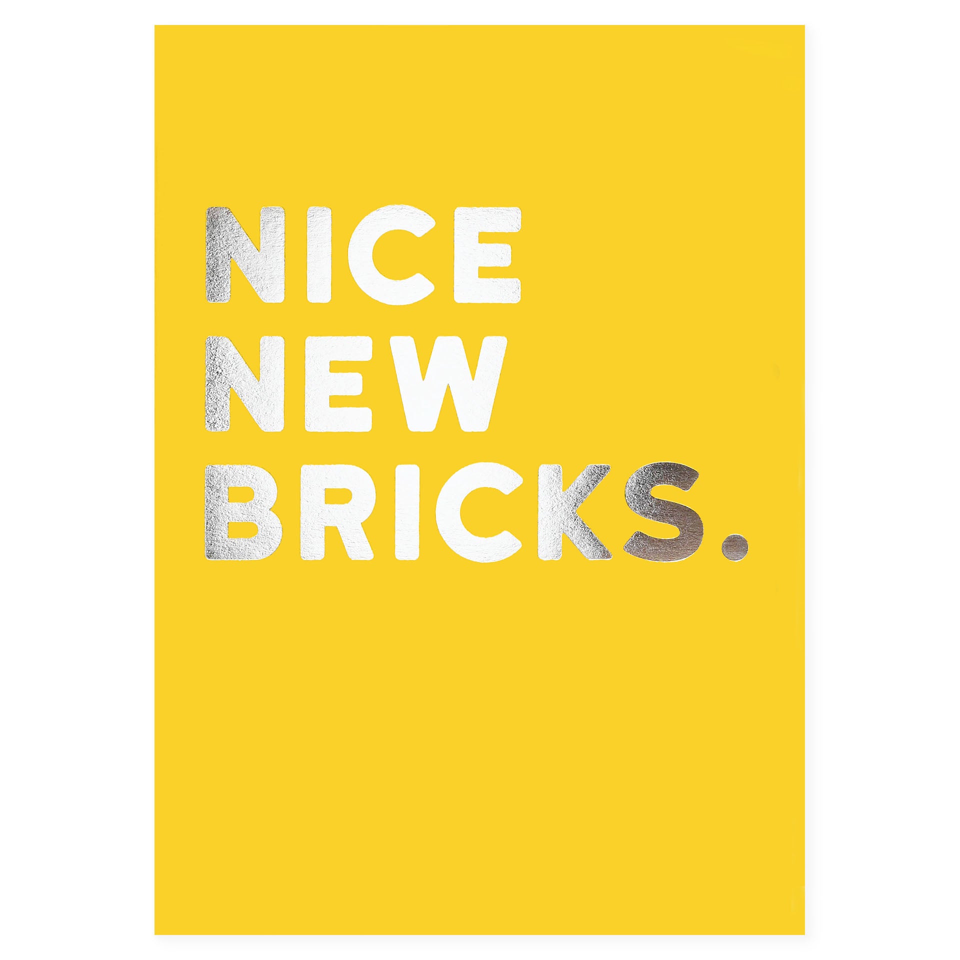 Redback Cards Bricks New Home Card 