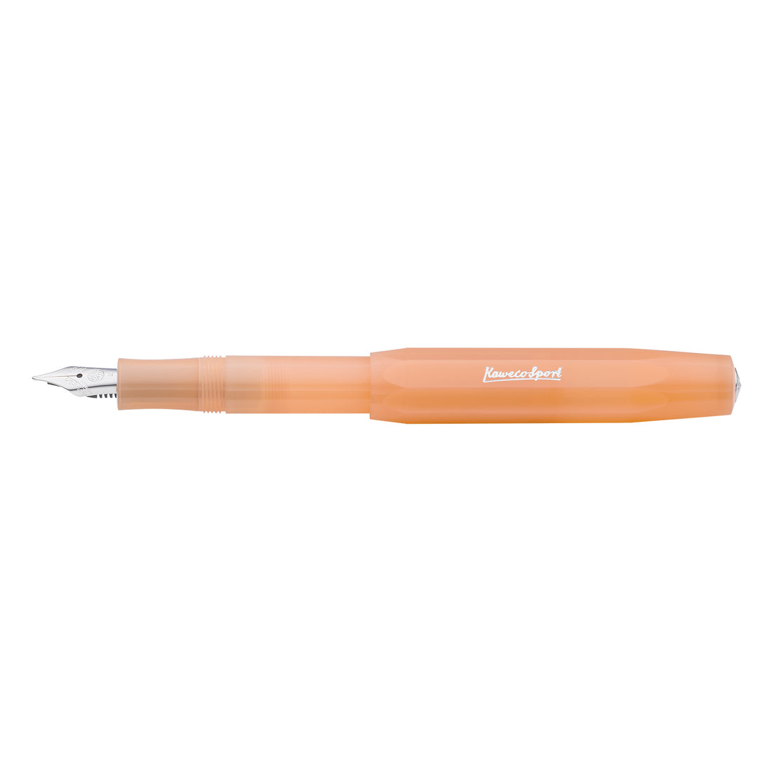 Kaweco Frosted Fountain Pen Medium Nib | In Six Colors mandarin
