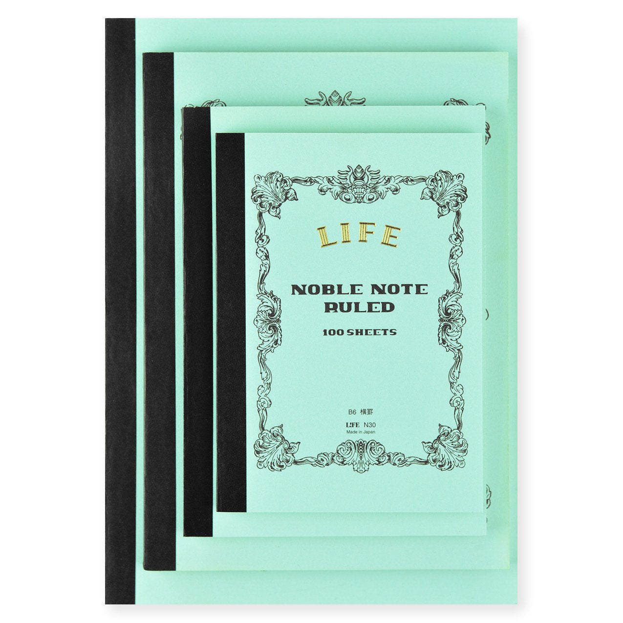 LIFE Stationery Noble Note Ruled Notebook In Four Sizes 