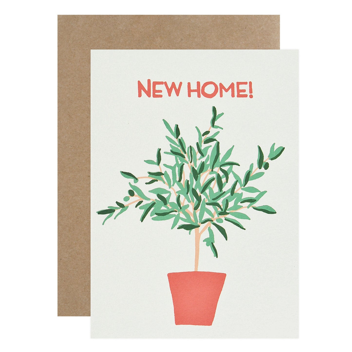 Alphabet Studios Olive Tree New Home Card 