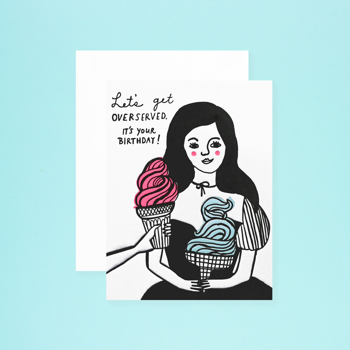 Paper Epiphanies Overserved Birthday Card 