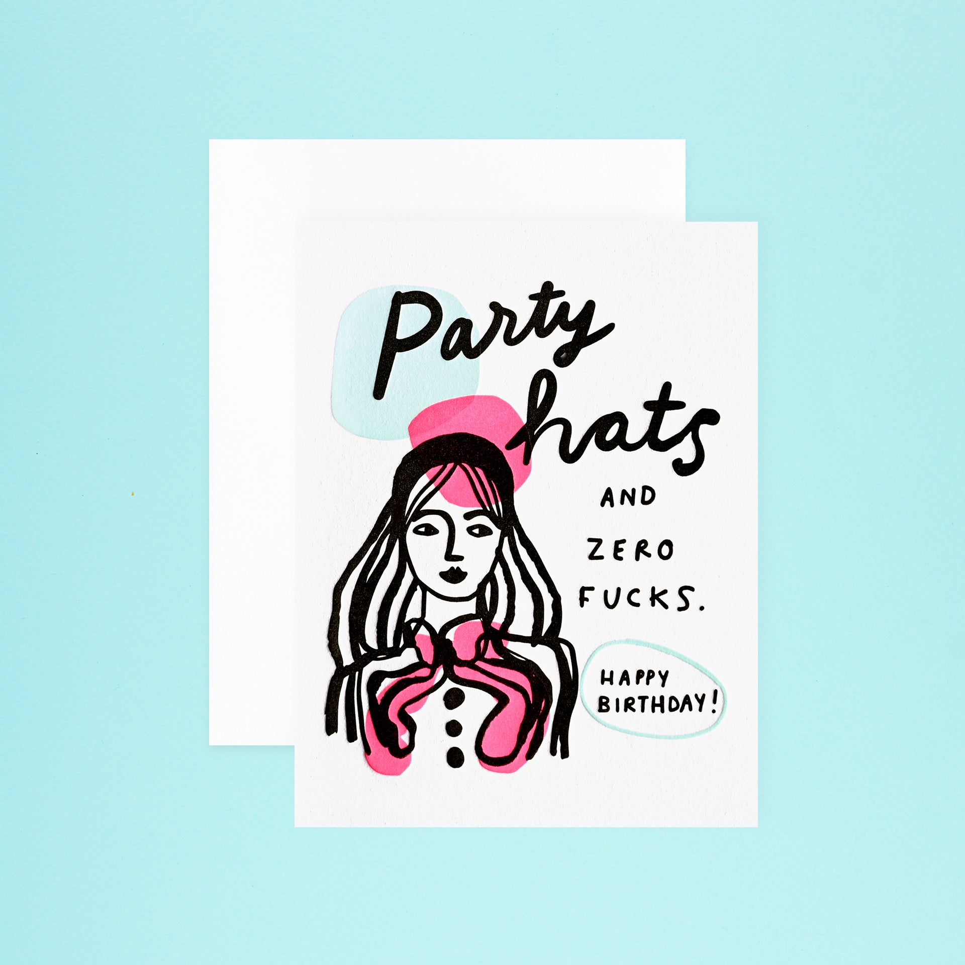 Paper Epiphanies Party Hats Birthday Card 