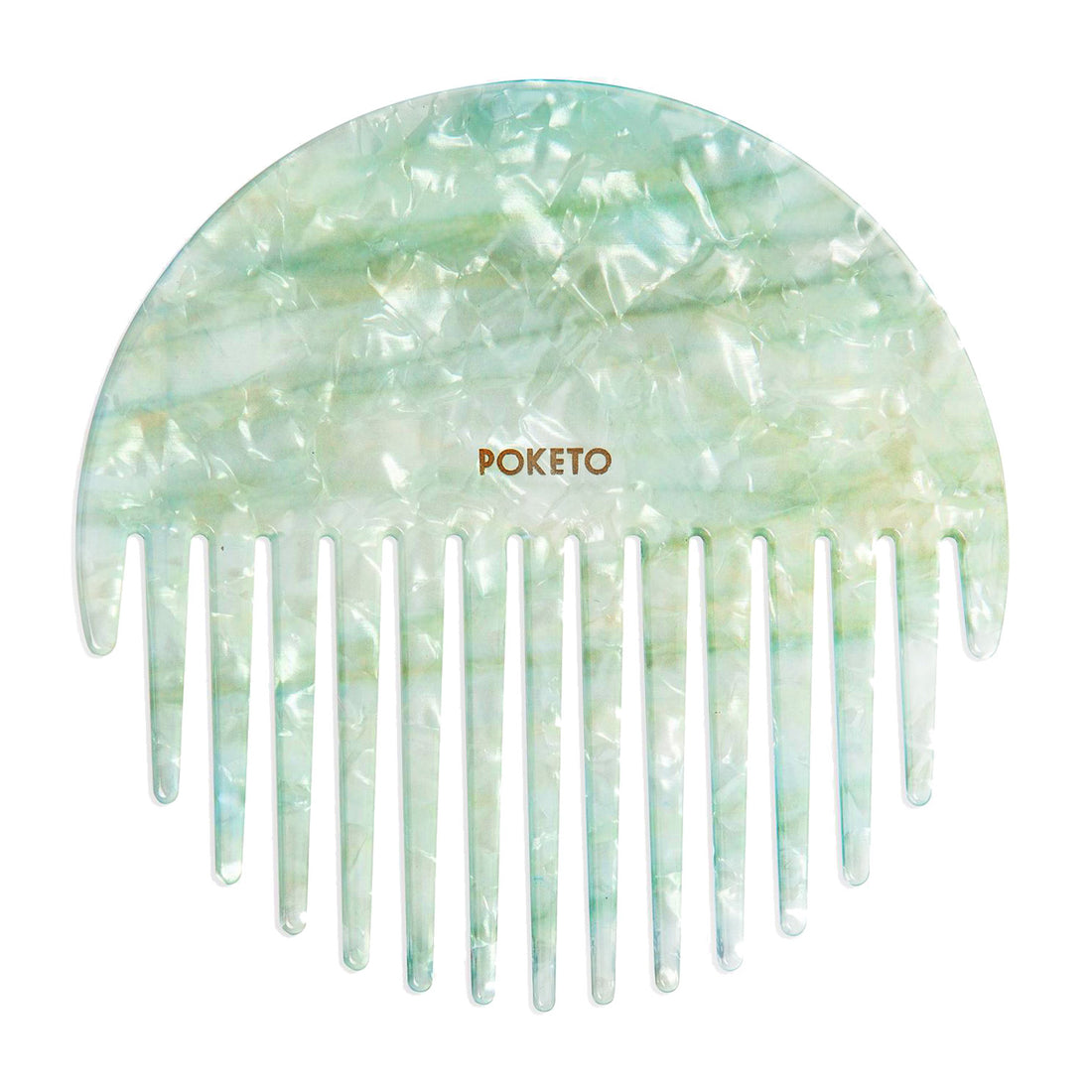 Poketo Poketo Circle Comb Mint 