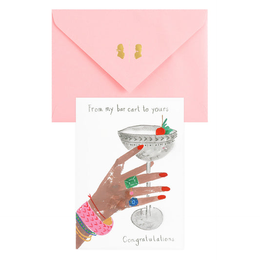 Mr. Boddington's Studio A Very Glamorous Cocktail Congratulations Card 