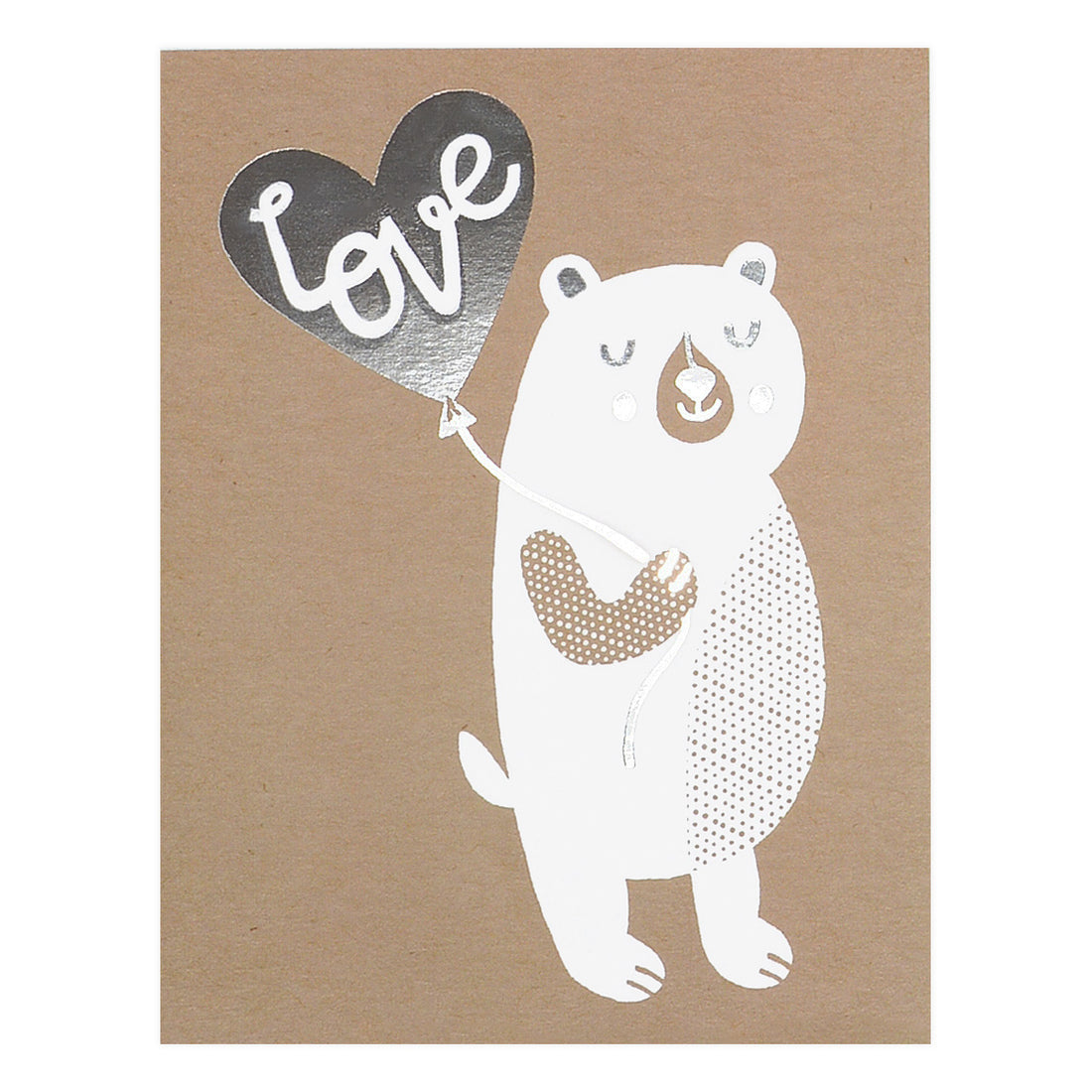 Allison Cole Love Bear Greeting Card 