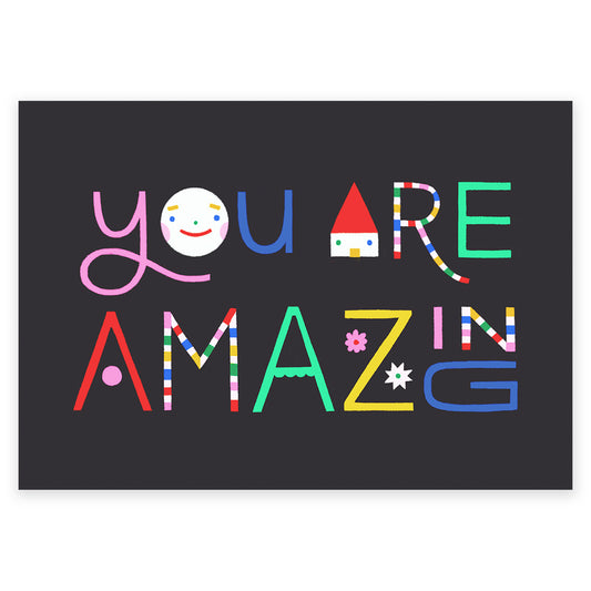 Angelope You Are Amazing Greeting Card 