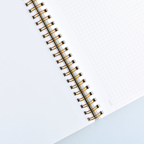 Appointed Dove Grey Notebook | Lined or Grid grid