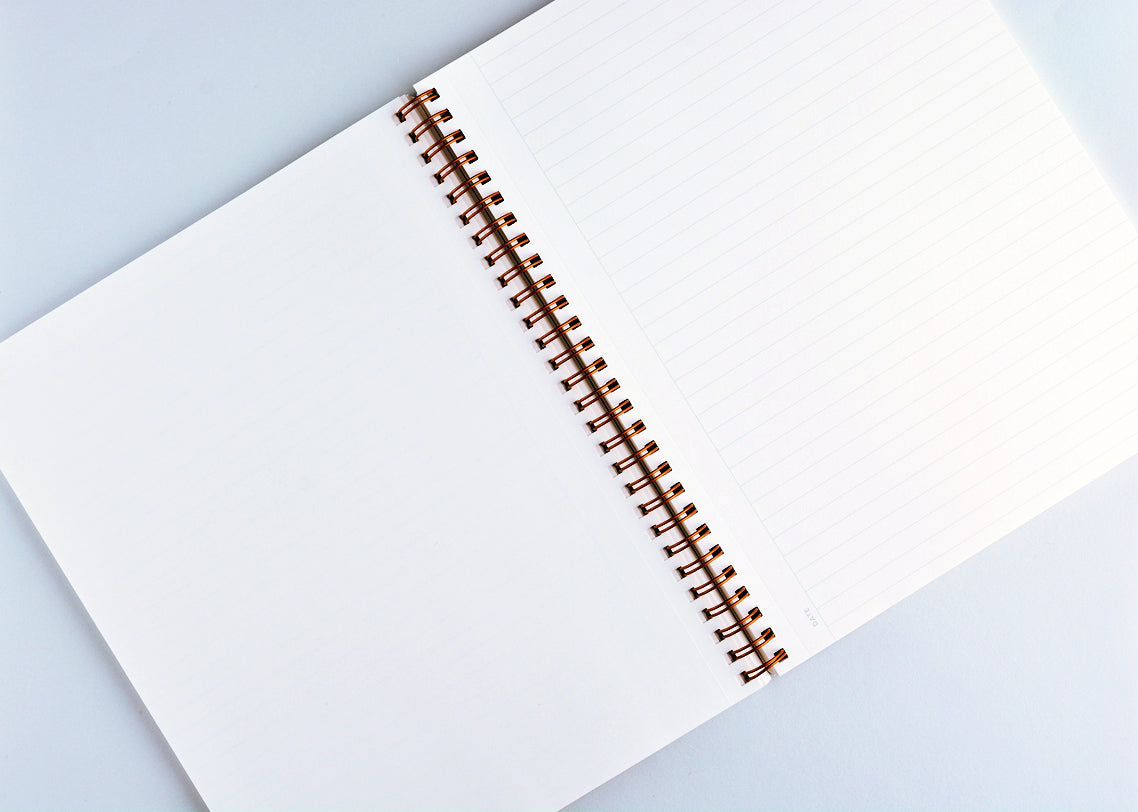 Appointed Chambray Notebook | Lined or Grid 