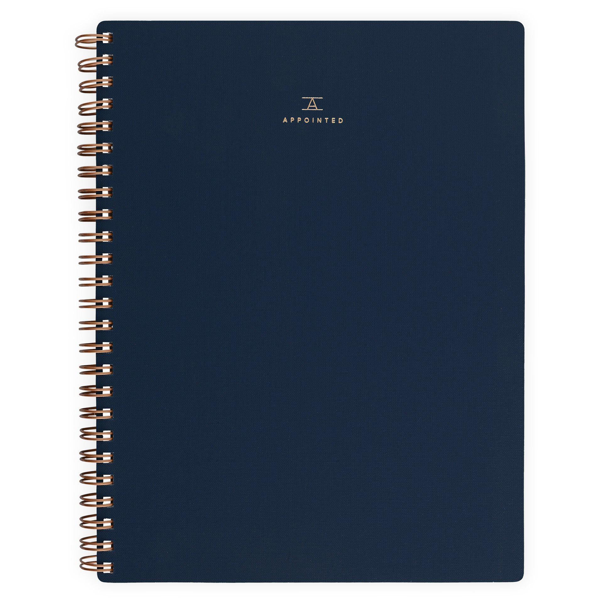 Appointed Oxford Blue Workbook | Lined or Grid 