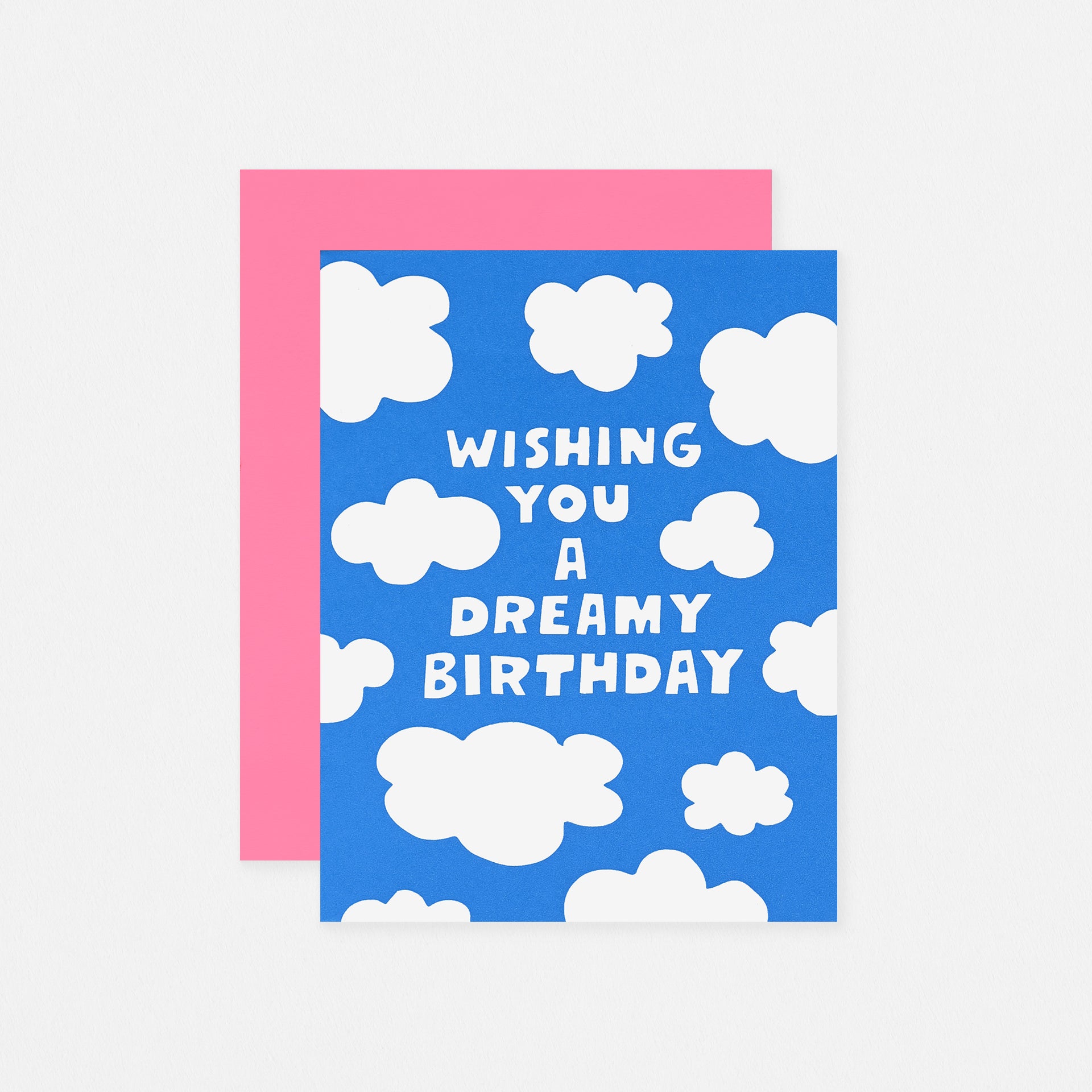 Ashkahn Dreamy Birthday Clouds Card 