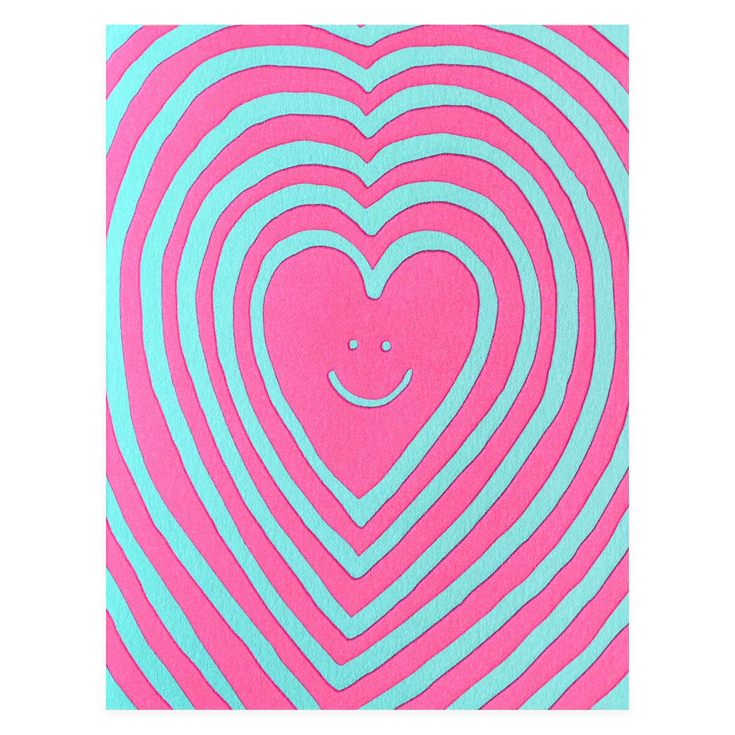 Ashkahn Happy Heart Greeting Card 