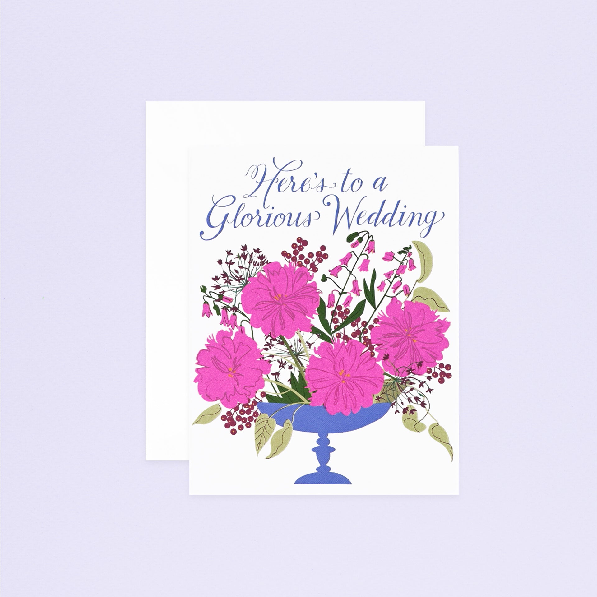 Banquet Workshop Here's to a Glorious Wedding Card 