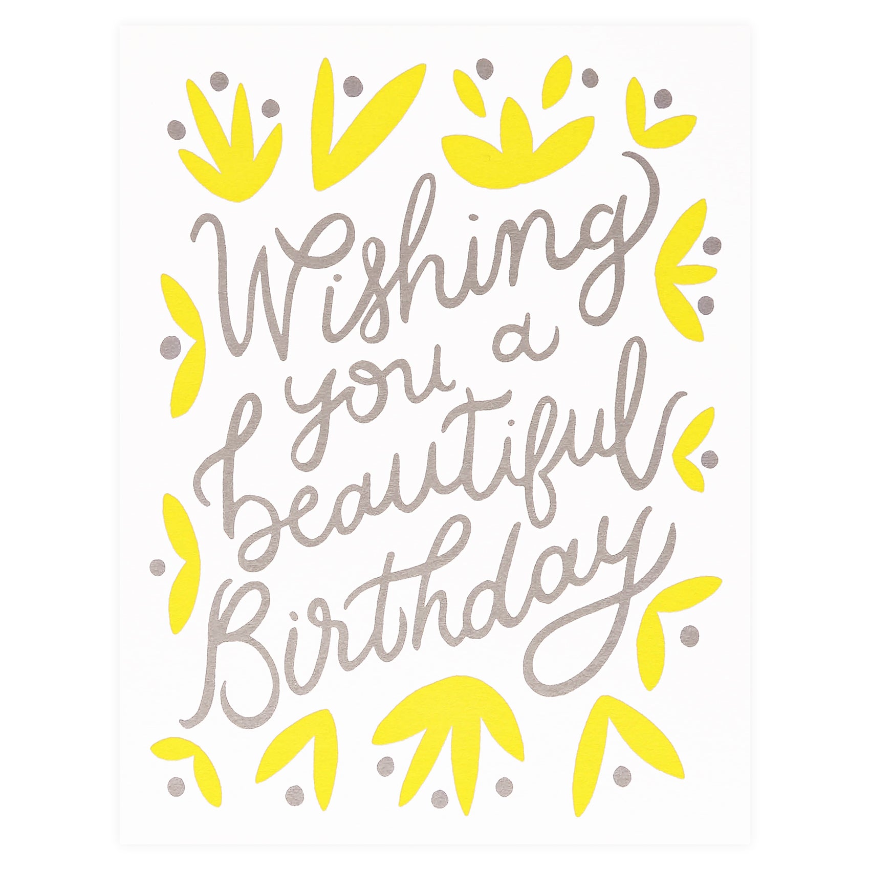Beautiful Birthday Greeting Card