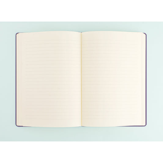 Bindewerk Linen Notebook A5 Lilac 