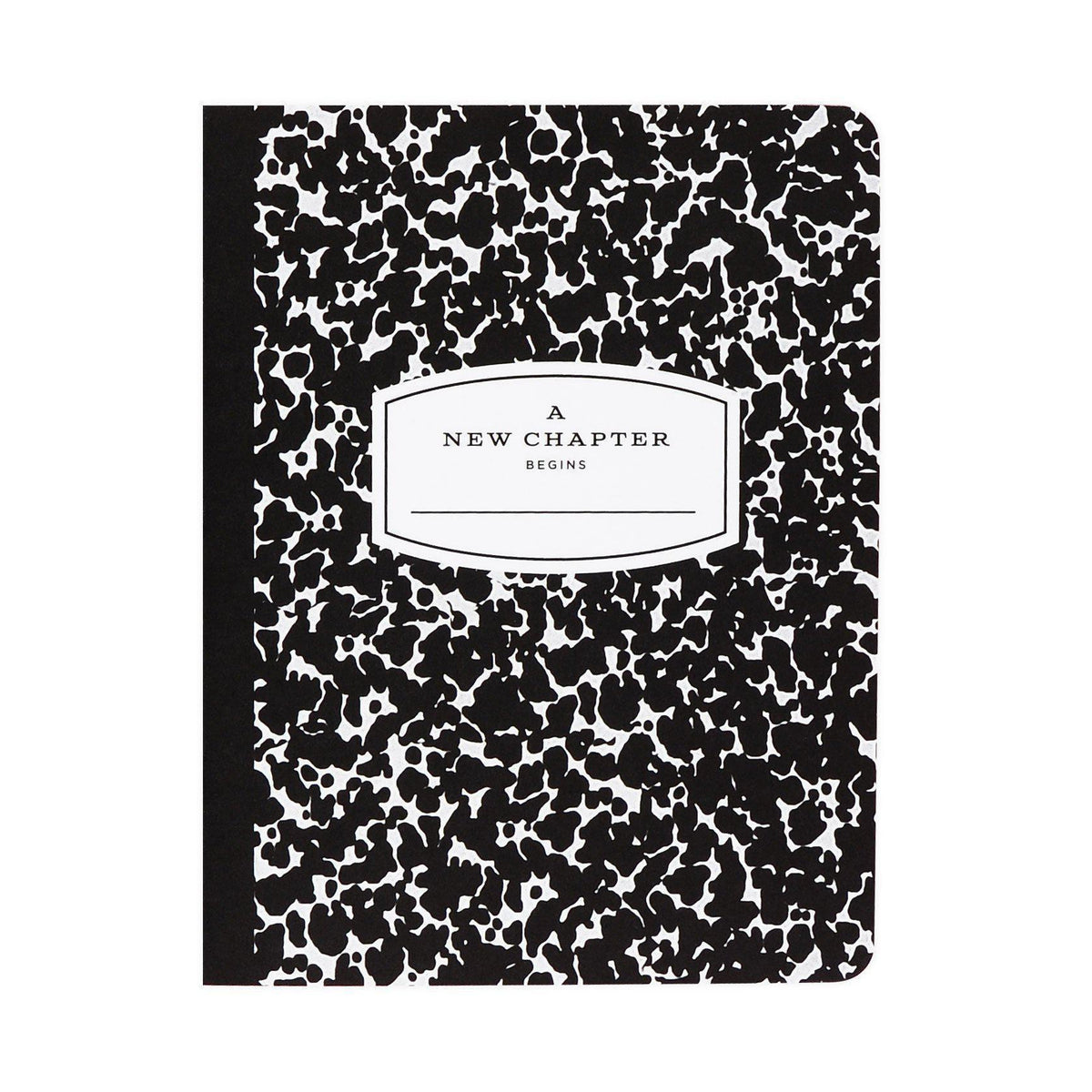 Inklings Paperie Black Composition Greeting Card 