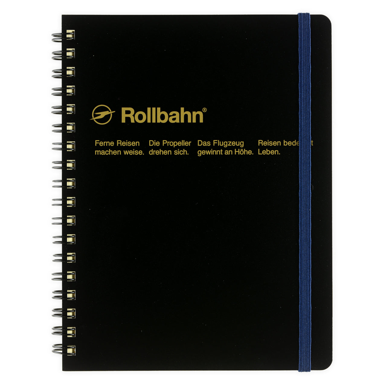 Delfonics Rollbahn Notebook Small, Large Or A5 | 9 Colors Black / Small (4.5 x 5.5")