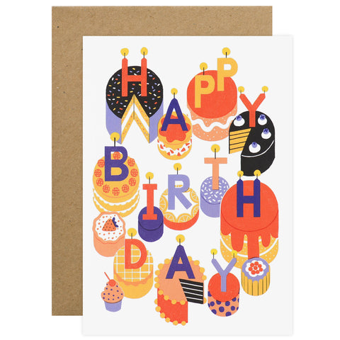 Wrap Cake Time Birthday Card 
