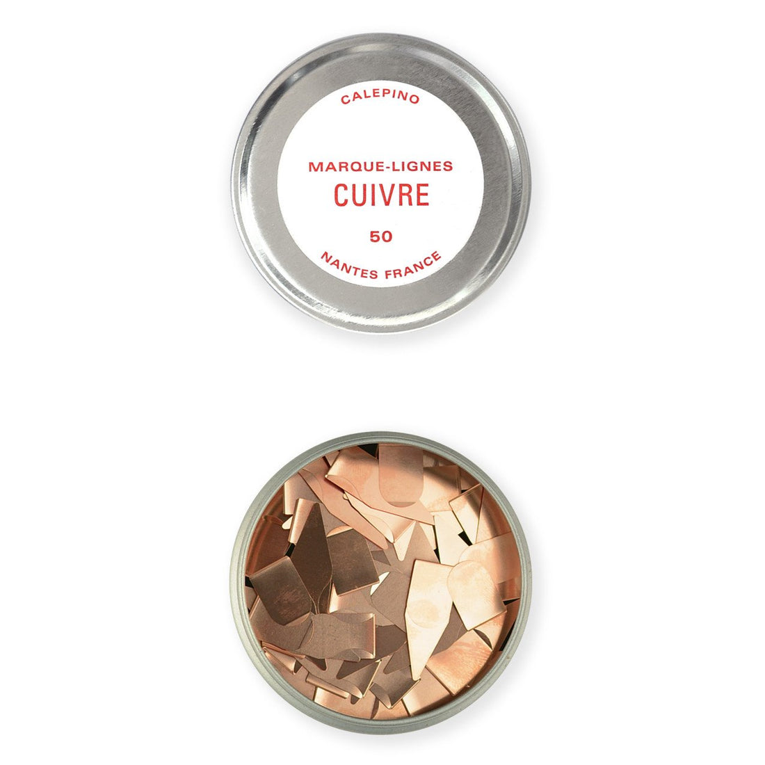 Calepino Cuivre (Copper) Line Marker Clips 