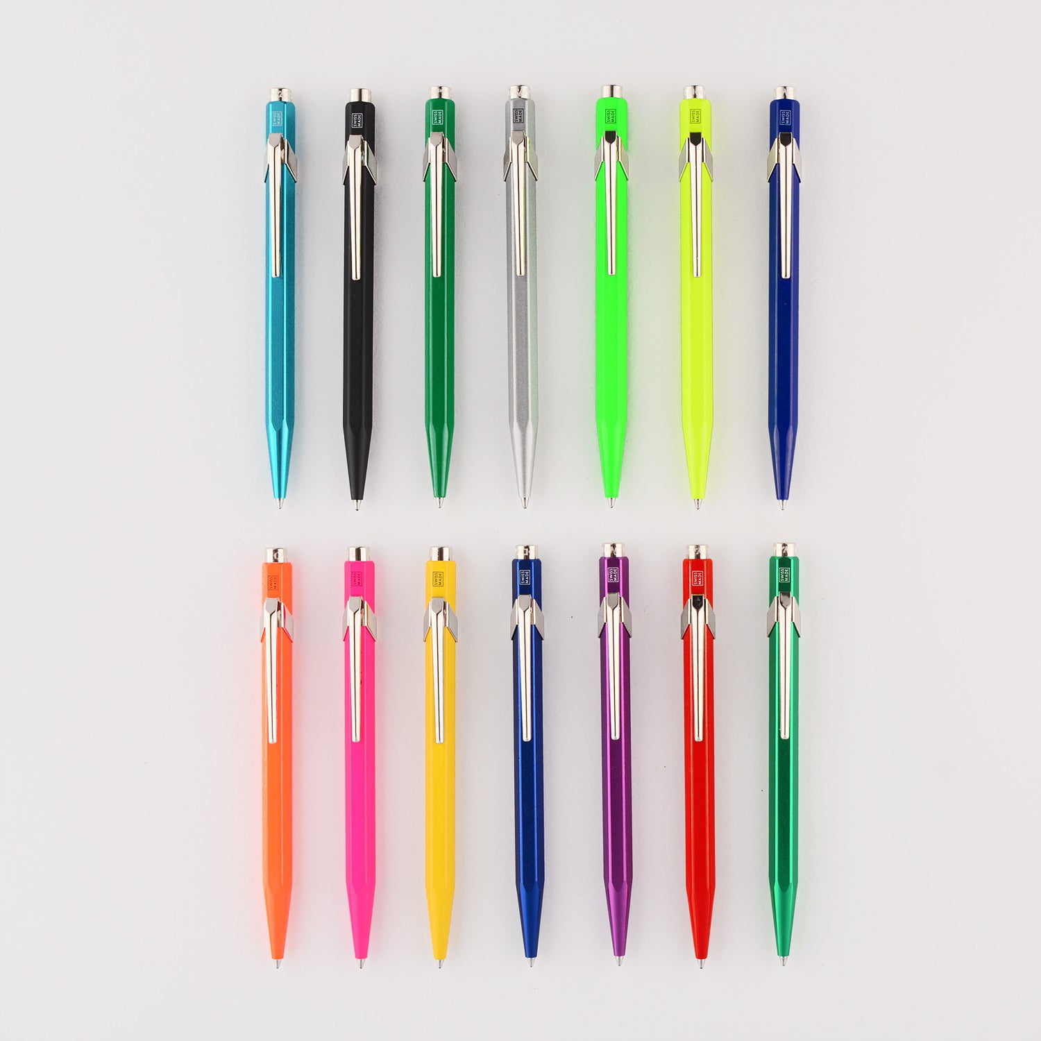 Caran d'Ache 849 Office Ballpoint | 16 Colors fluorescent green