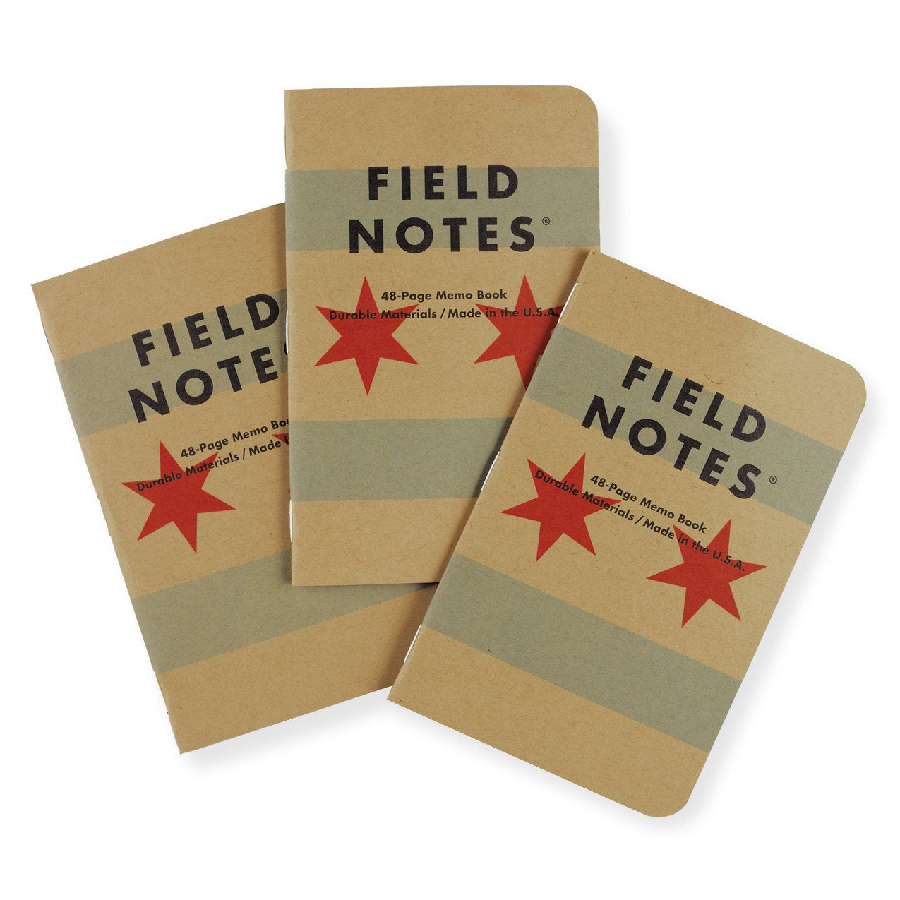Field Notes Chicago Edition Grid Notebook Set Of Three 