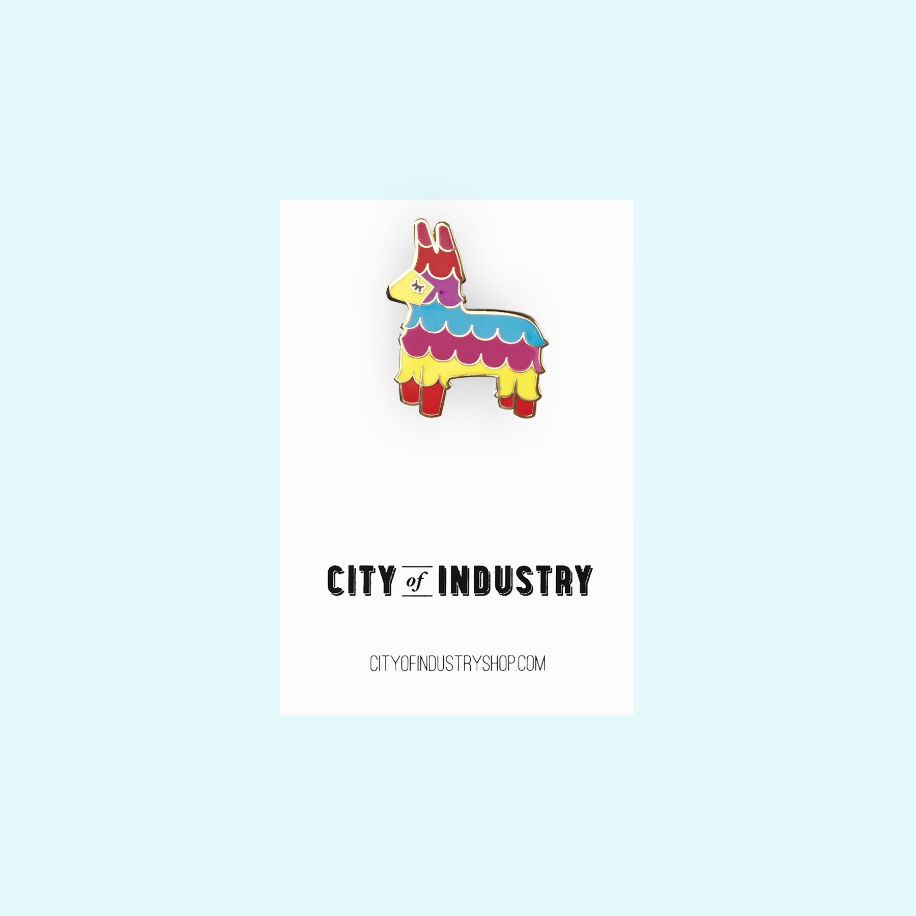 City of Industry Piñata Enamel Pin 