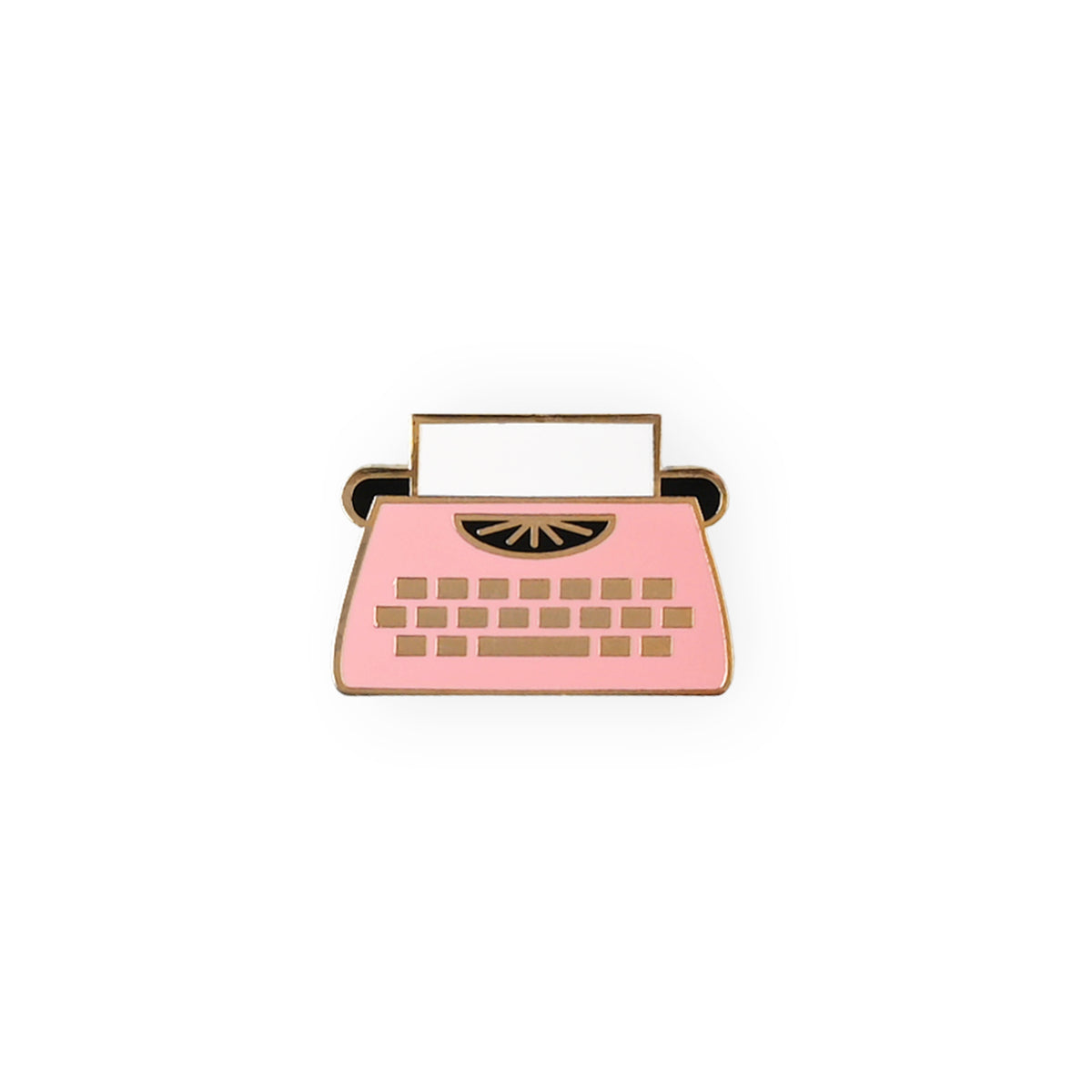 City of Industry Typewriter Enamel Pin 