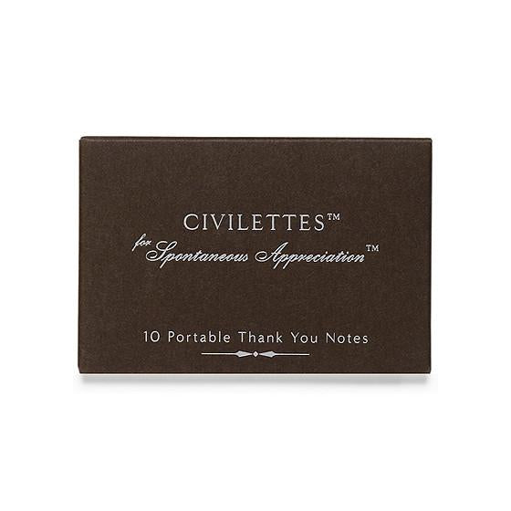 GREERChicago Civilettes Portable Thank You Notes 