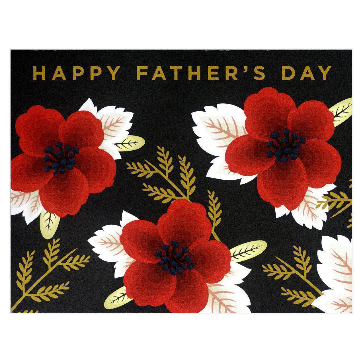 Clap Clap Wildflowers Happy Father's Day Card 
