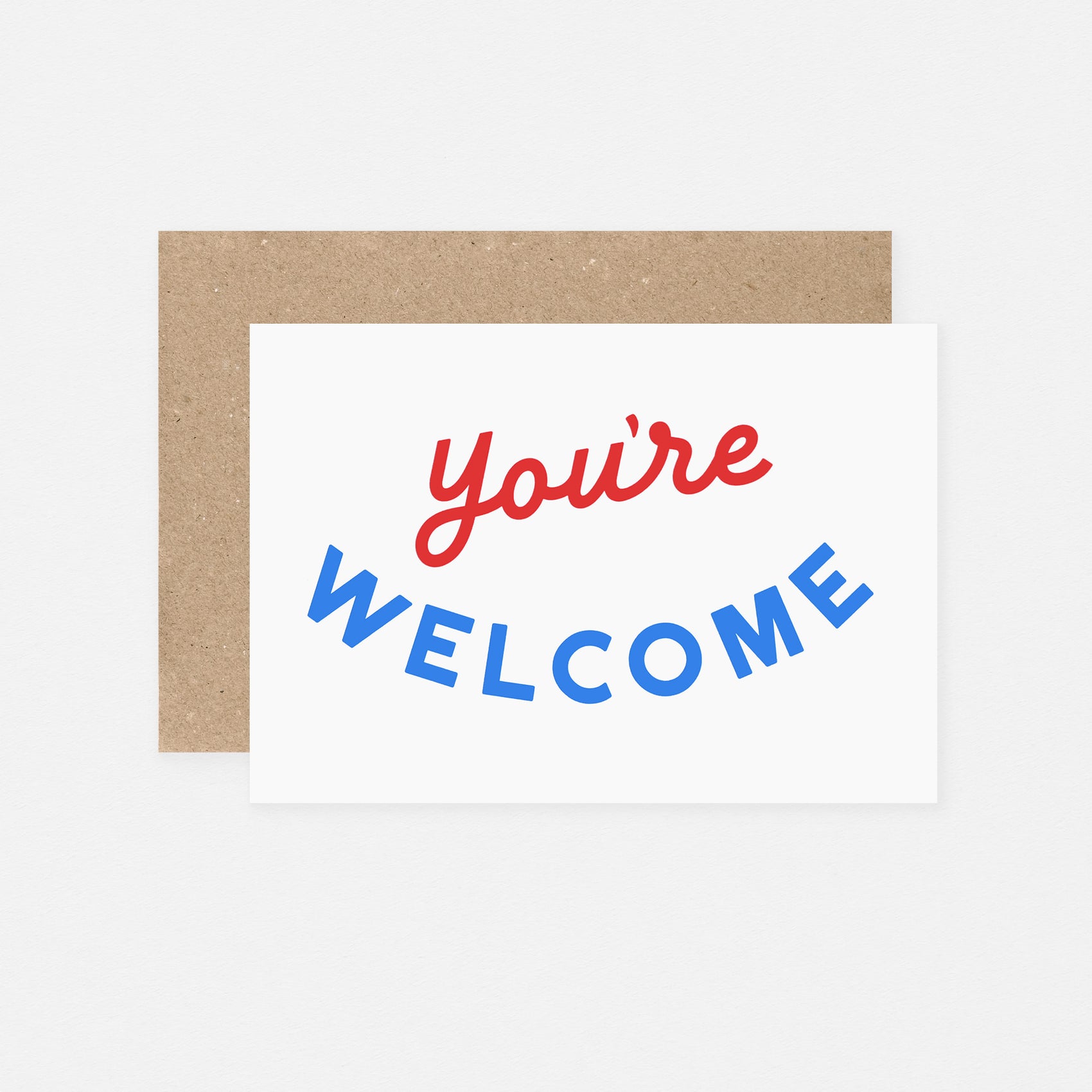 Crispin Finn You're Welcome Greeting Card 
