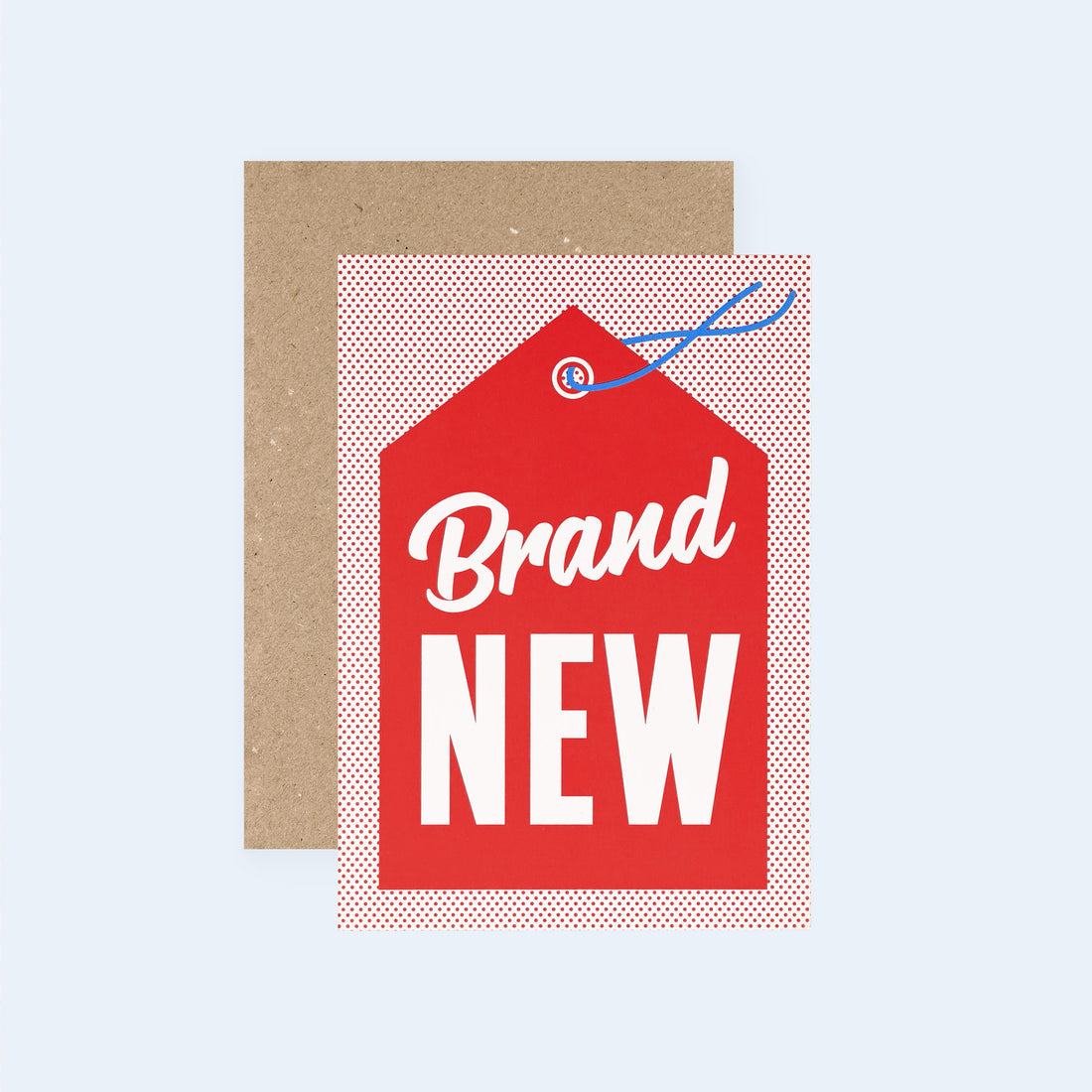 Crispin Finn Brand New Red Greeting Card 