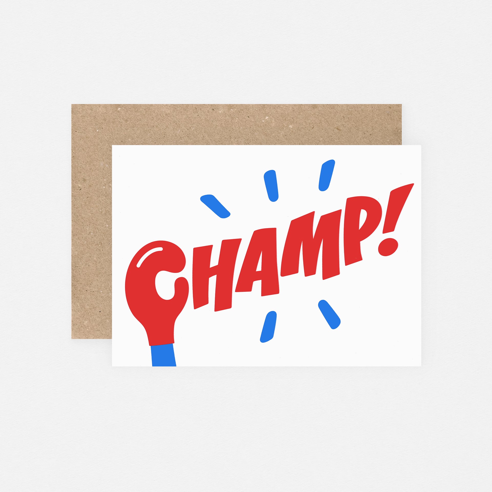 Crispin Finn Champ Greeting Card 