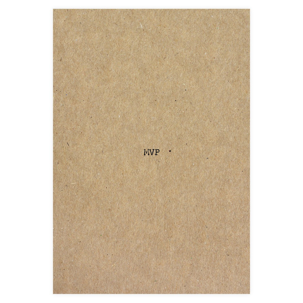 Dani Press MVP Greeting Card 