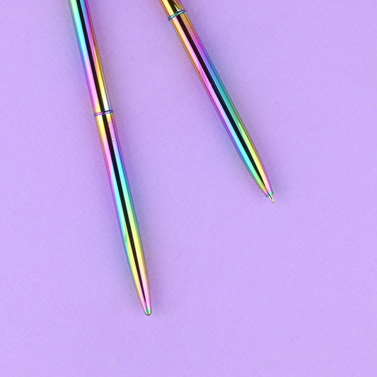 Dear Beni Rainbow Slim Ballpoint Pen Set Of Two 