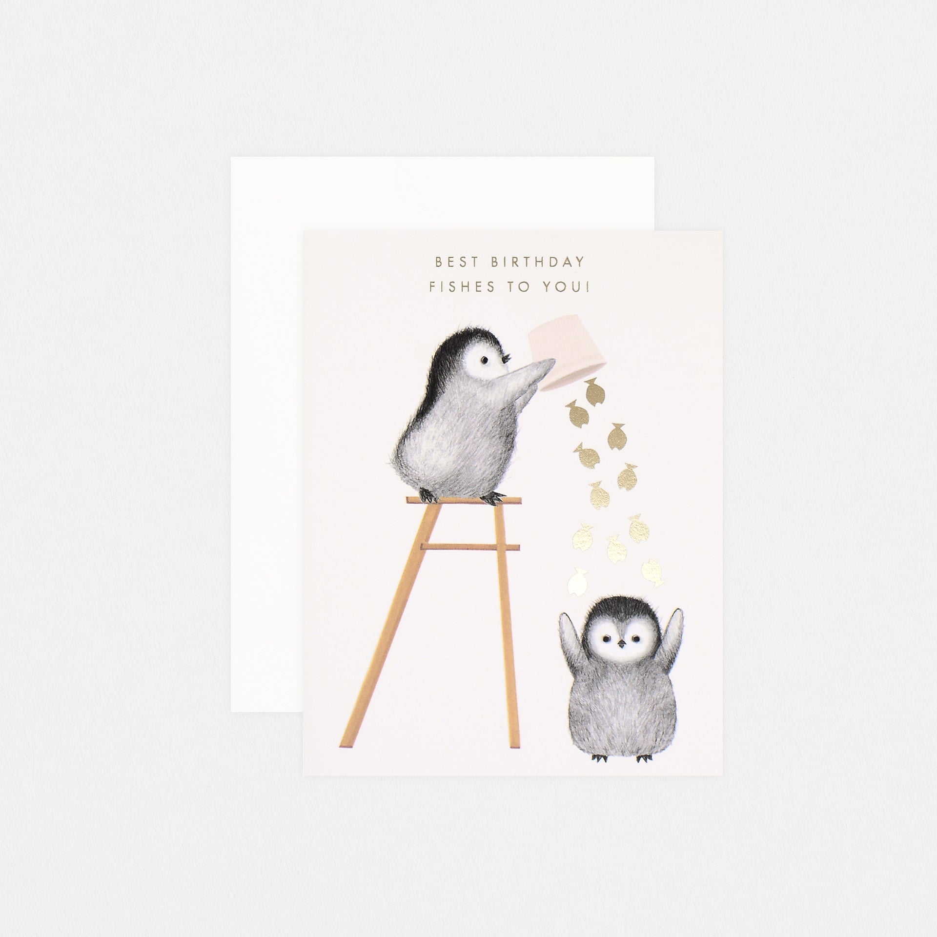 Dear Hancock Best Birthday Fishes Greeting Card 