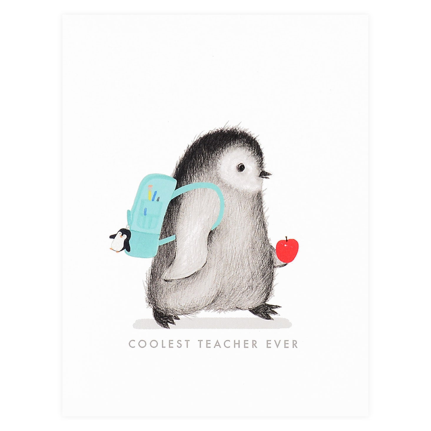 Dear Hancock Coolest Teacher Ever Greeting Card 